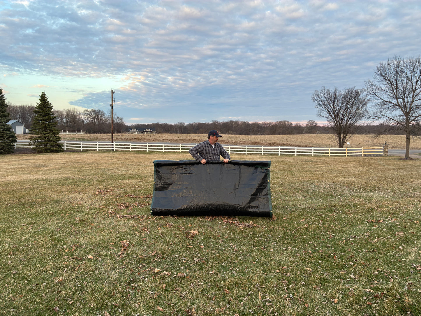 Leaf Thief with Tarp